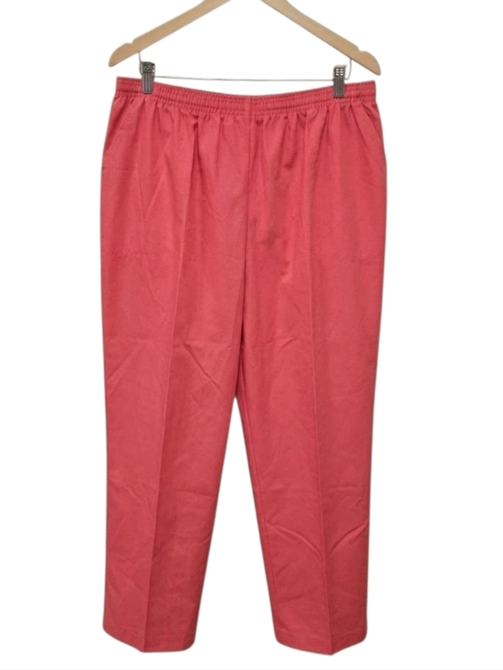 Koret Francisca Pants - NWT Koret Francisca sz 20 Short Melon Salmon Pink Orange Pants High Rise VTG 90s